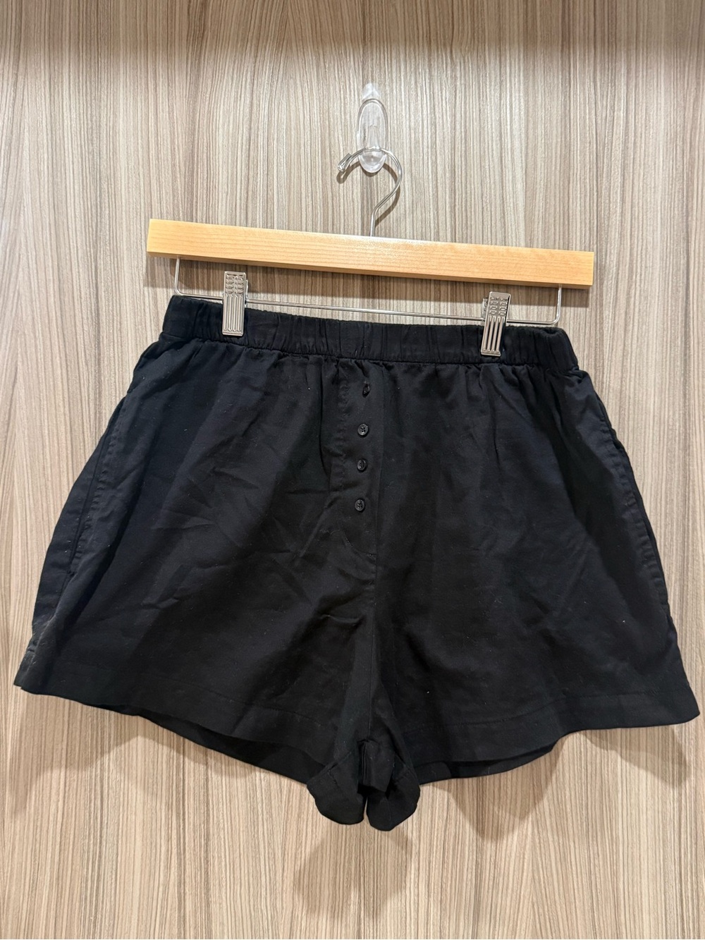 Leset Yoko Boxer Shorts - Black - Size M